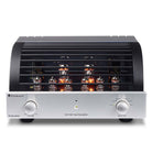 PrimaLuna Evo 400 Tube Preamplifier - Silver - front view with grille