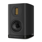 Wharfedale Evo 5.1 5-inch 2-way Bookshelf Speaker - Black - single speaker without grille angled left