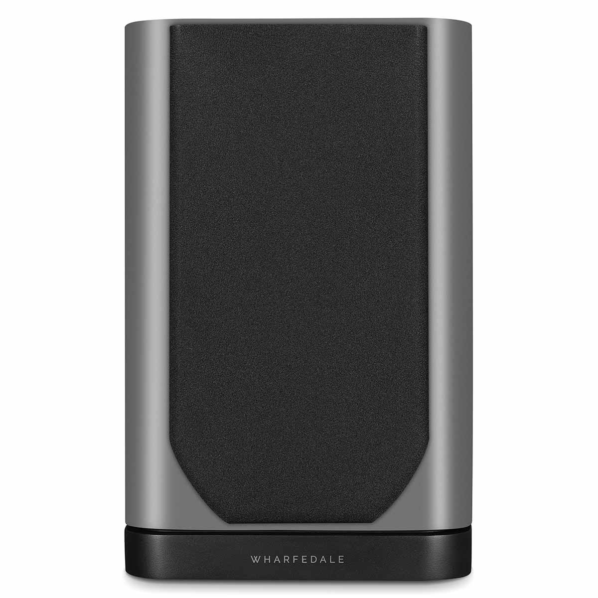 Wharfedale Evo 5.1 5-inch 2-way Bookshelf Speaker - Grey - single speaker with grille front view