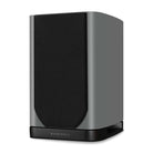 Wharfedale Evo 5.1 5-inch 2-way Bookshelf Speaker - Grey - single speaker with grille angled left