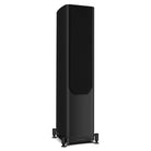 Wharfedale Evo 5.3 Dual 5-inch 3-way Floorstanding Speakers - Black - single speaker with grille angled right