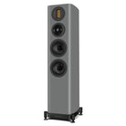 Wharfedale Evo 5.3 Dual 5-inch 3-way Floorstanding Speakers - Grey - single speaker without grille angled left