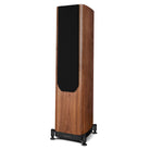 Wharfedale Evo 5.3 Dual 5-inch 3-way Floorstanding Speakers - Walnut - single speaker with grille angled left