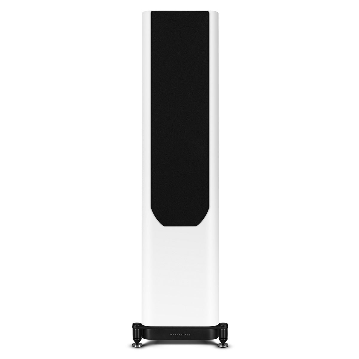 Wharfedale Evo 5.3 Dual 5-inch 3-way Floorstanding Speakers - White - single speaker with grille front view