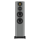 Wharfedale Evo 5.4 Dual 6-inch 3-way Floorstanding Speakers - Grey - single speaker without grille front view