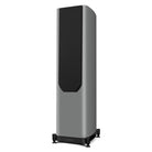 Wharfedale Evo 5.4 Dual 6-inch 3-way Floorstanding Speakers - Grey - single speaker with grille angled left