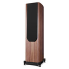 Wharfedale Evo 5.4 Dual 6-inch 3-way Floorstanding Speakers - Walnut - single speaker with grille angled left