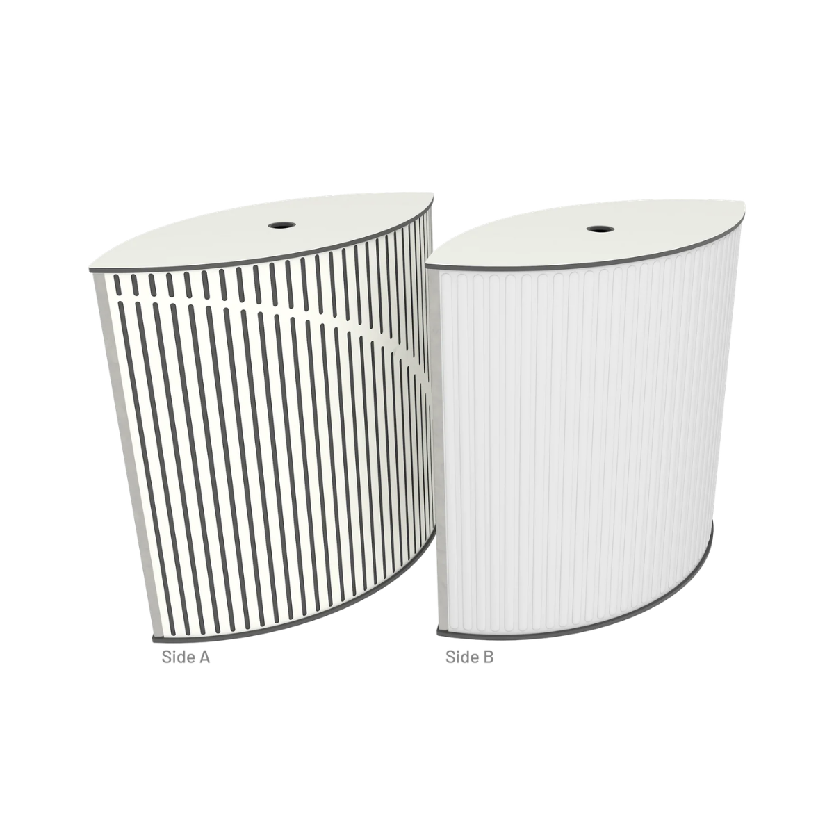 Extra Module to Combine with the 3-module VicTotem Ultra VMT - Matte White / Natural White - Unit of 1