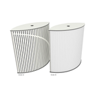 Extra Module to Combine with the 3-module VicTotem Ultra VMT - Matte White / Natural White - Unit of 1