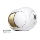 Devialet Phantom Ultimate 108 dB High-End Connected Speaker - Opera de Paris - facing right with remote to left