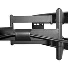 Black TV wall mount with 'Kanto' branding on a white background
