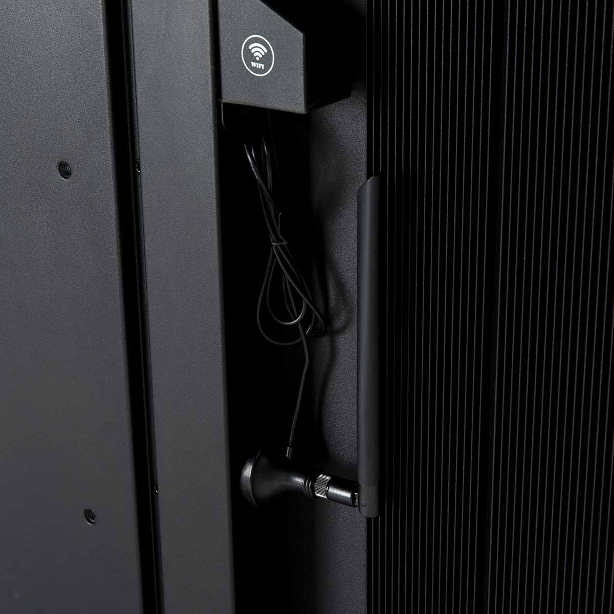 Furrion Aurora Pro Series Full Sun 4K Smart Outdoor TV - rear view detail of antenna