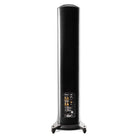 GoldenEar T44 Hybrid Floorstanding Loudspeaker - Piano Black - single speaker rear view