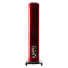 GoldenEar T44 Hybrid Floorstanding Loudspeaker - Santa Barbara Red - single speaker rear view