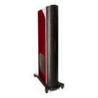 GoldenEar T44 Hybrid Floorstanding Loudspeaker - Santa Barbara Red - single speaker angled right