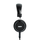 A pair of Grado S150 over-ear headphones in black, featuring a circular speaker grille with the white 'GRADO' logo, shown against a solid white background.
