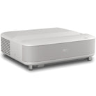 Epson Lifestudio Grand Ultra Short Throw Projector white angled left front view