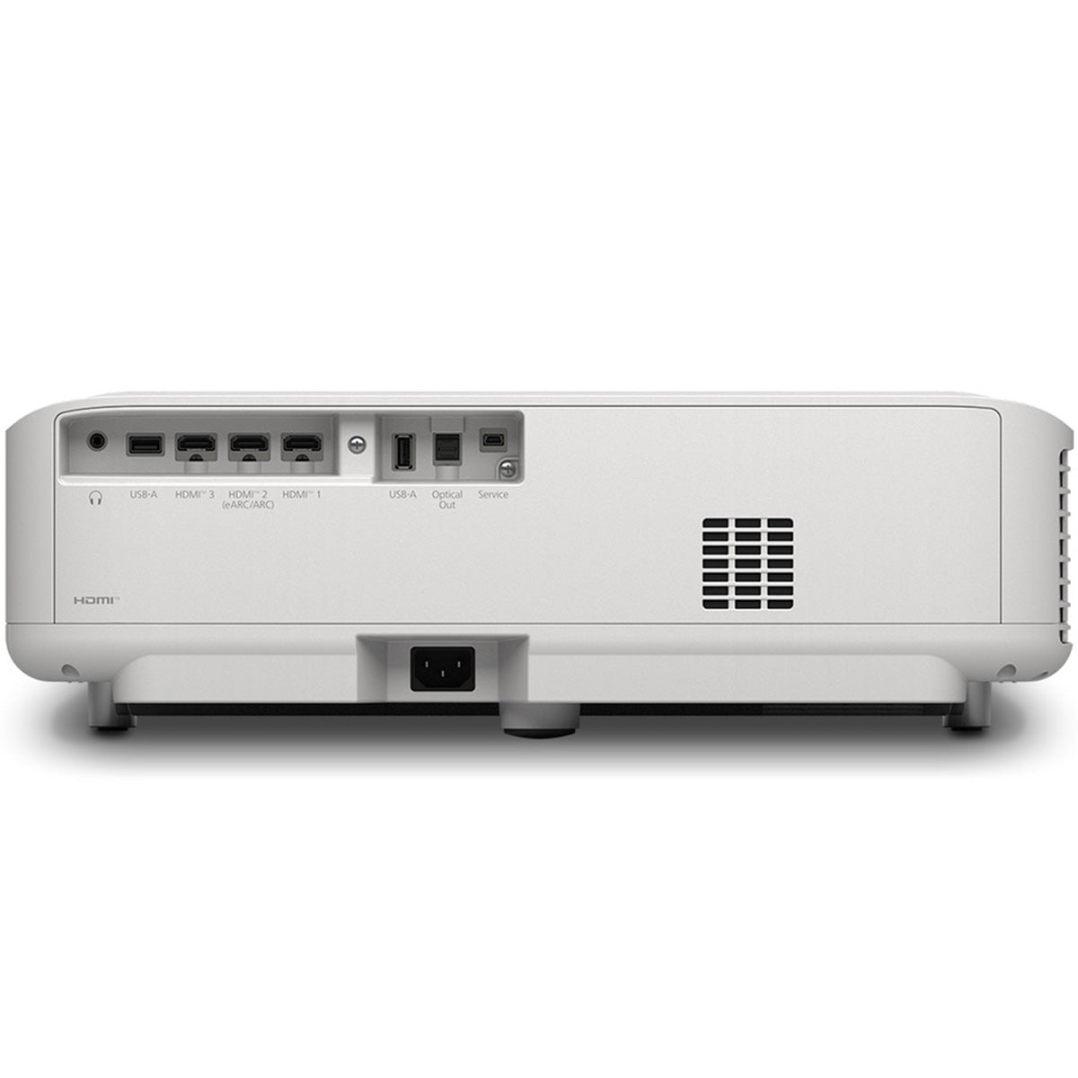 Epson Lifestudio Grand Ultra Short Throw Projector white side view