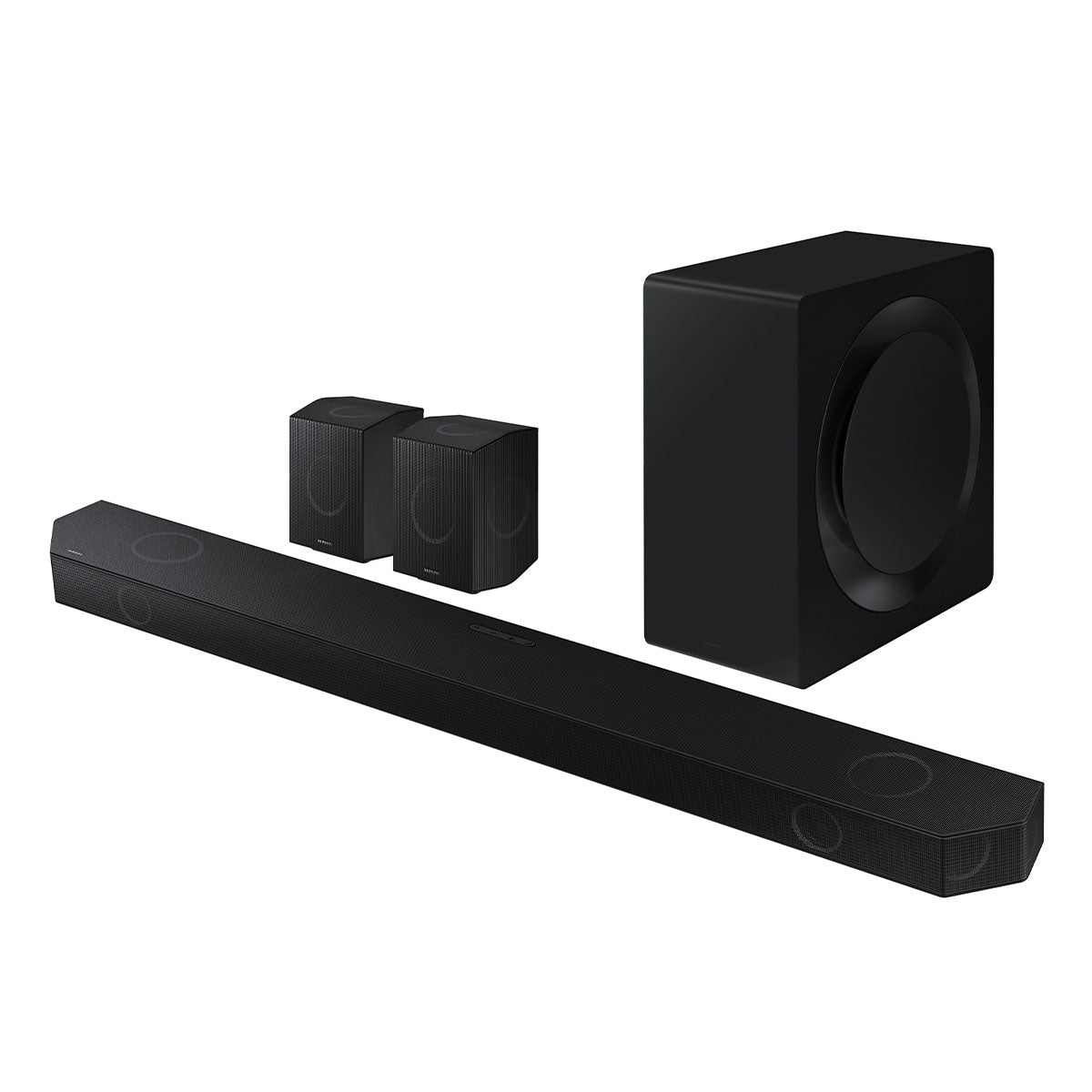 Samsung - Q-Series Soundbar HW-Q990F 11.1.4 ch w/ Subwoofer and Rear Speaker