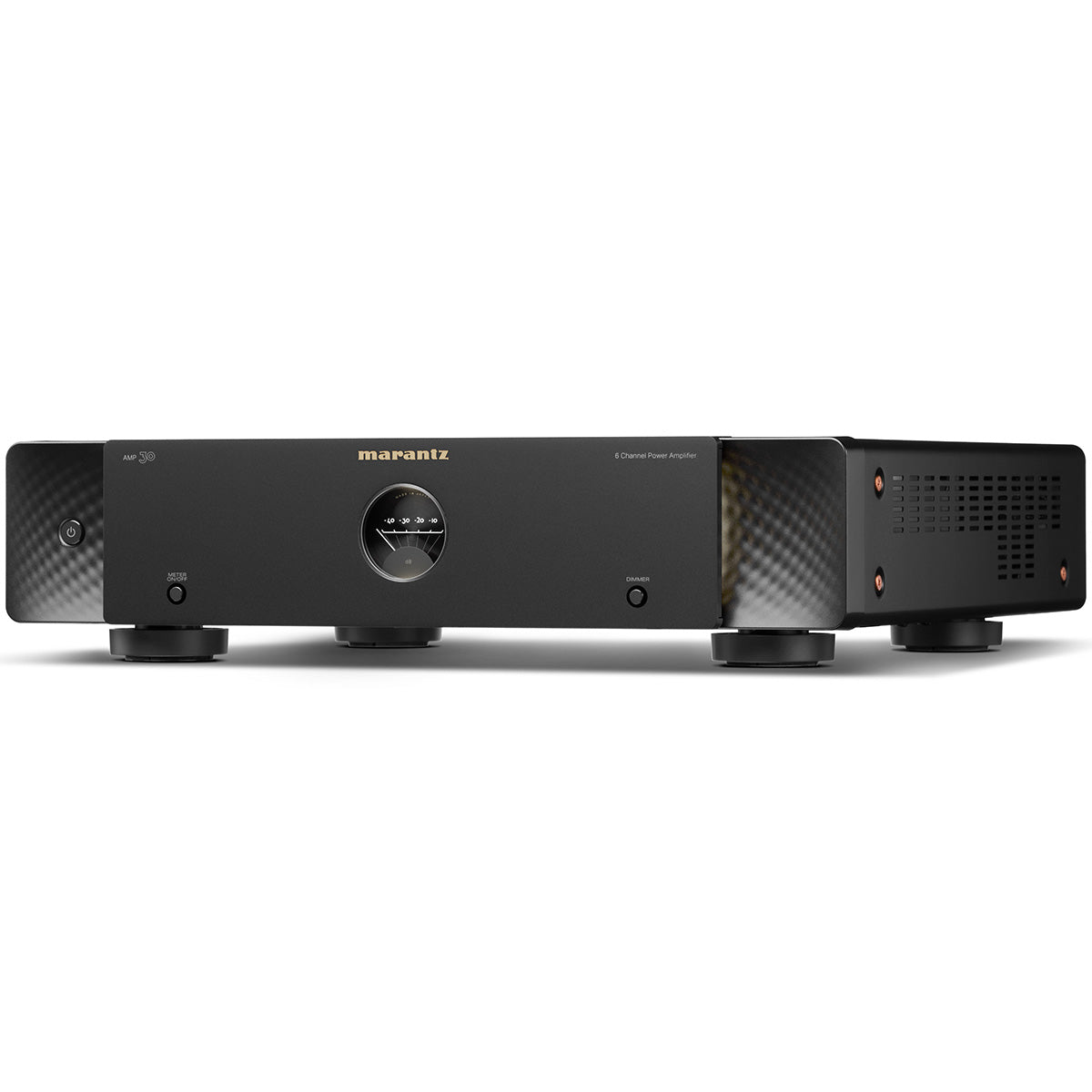 Marantz - AMP 30 6-Channel Power Amplifier with 200 Watts and Exclusive HDAM - Black - Thumbnail 4