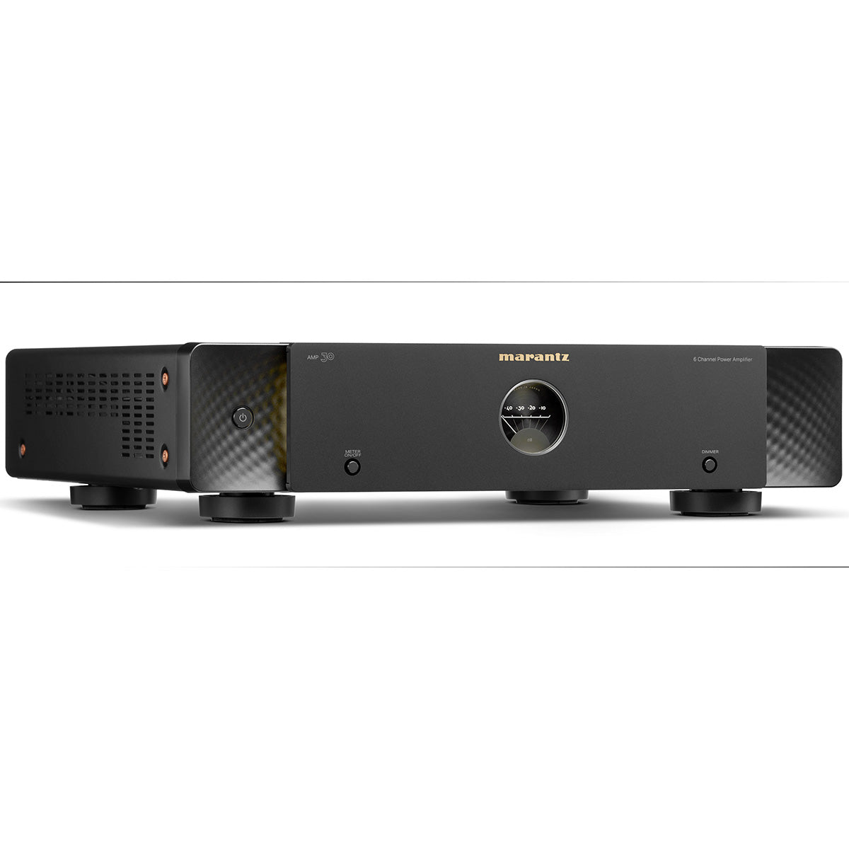 Marantz - AMP 30 6-Channel Power Amplifier with 200 Watts and Exclusive HDAM - Black - Thumbnail 3