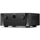 Marantz AV 30 HEOS Reference 11.4-Channel Balanced AV Preamplifier - front view angled left with panel closed