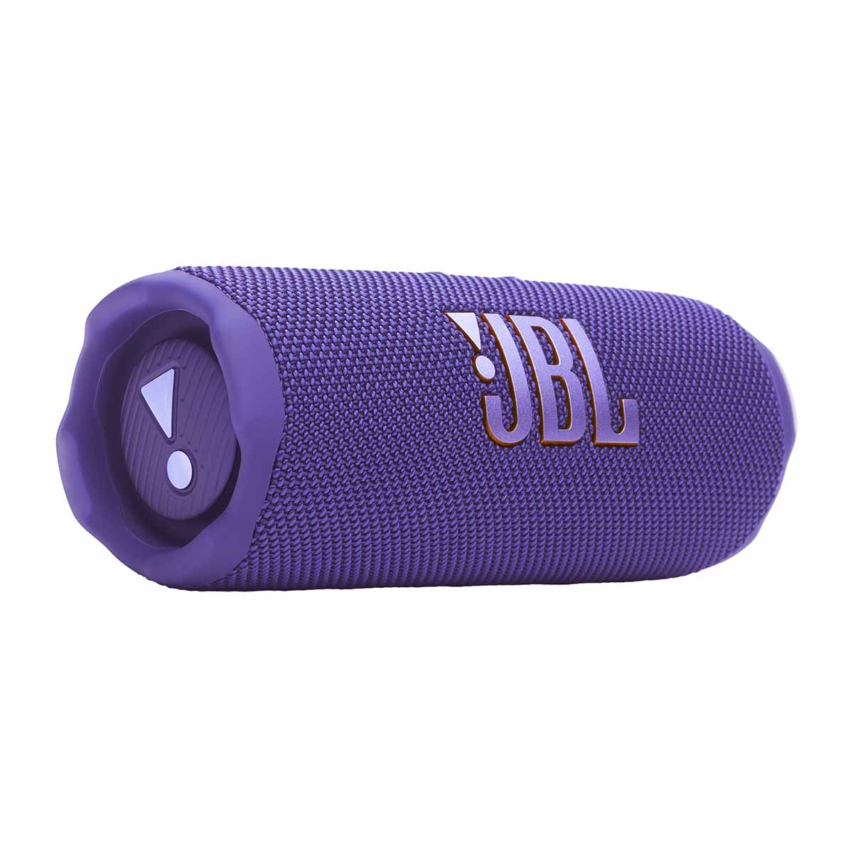 JBL Flip 7 Waterproof Bluetooth Speaker - Purple - horizontal front view angled right