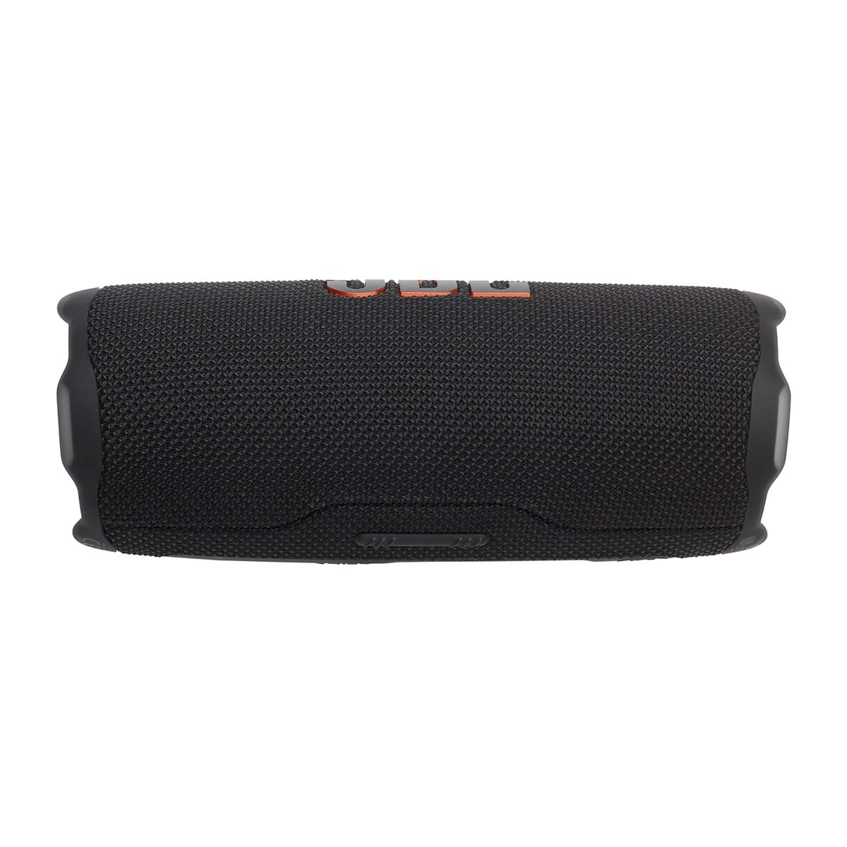 JBL Flip 7 Waterproof Bluetooth Speaker - Black - horizontal side view