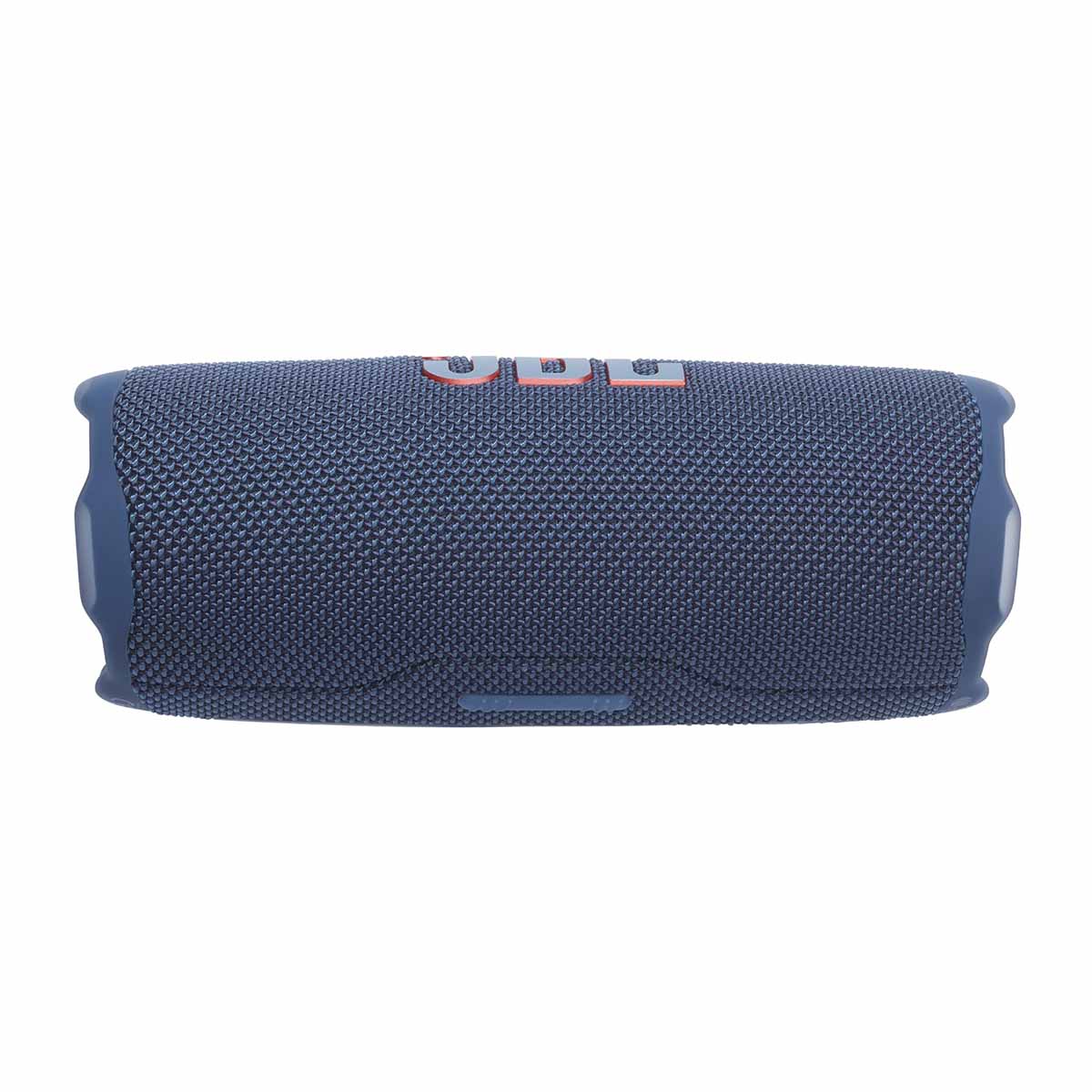 JBL Flip 7 Waterproof Bluetooth Speaker - Blue - horizontal side view