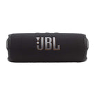 JBL Flip 7 Waterproof Bluetooth Speaker - Black - horizontal front view