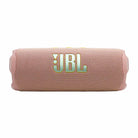 JBL Flip 7 Waterproof Bluetooth Speaker - Pink - horizontal front view