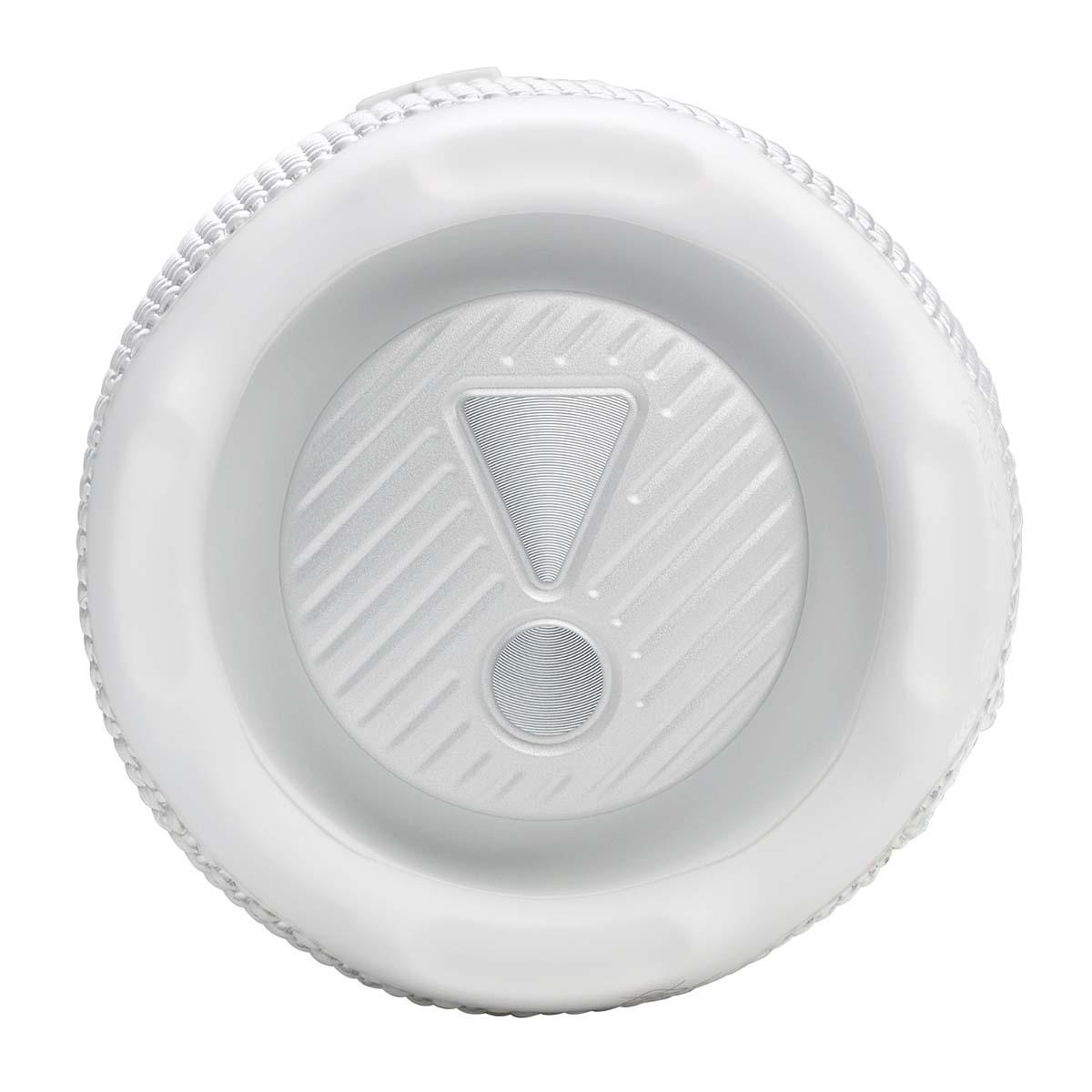 JBL Flip 7 Waterproof Bluetooth Speaker - White - right side