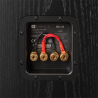 Binding posts of a JBL Synthesis SCL-10 2-Way Dual 6.5-Inch LCR Loudspeaker 