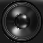 Close-up of a JBL Synthesis SCL-4XL 2-Way Dual 8-Inch In-Wall Loudspeaker 