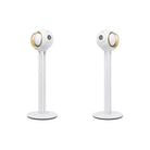 Devialet Phantom Ultimate 98 dB High-End Connected Speaker - Opera de Paris - pair of speakers on Opera de Paris Devialet Tree stands angled inward