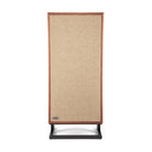 KLH Model Seven Loudspeakers - single mahogany - front view with grille