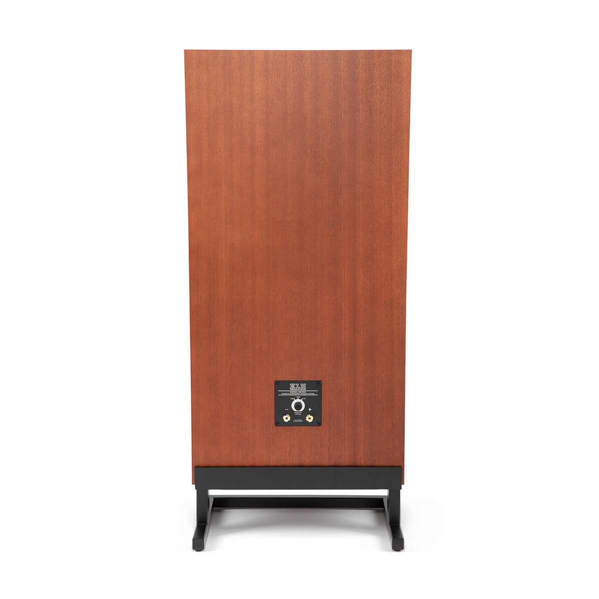 KLH Model Seven Loudspeakers - single mahogany - rear view