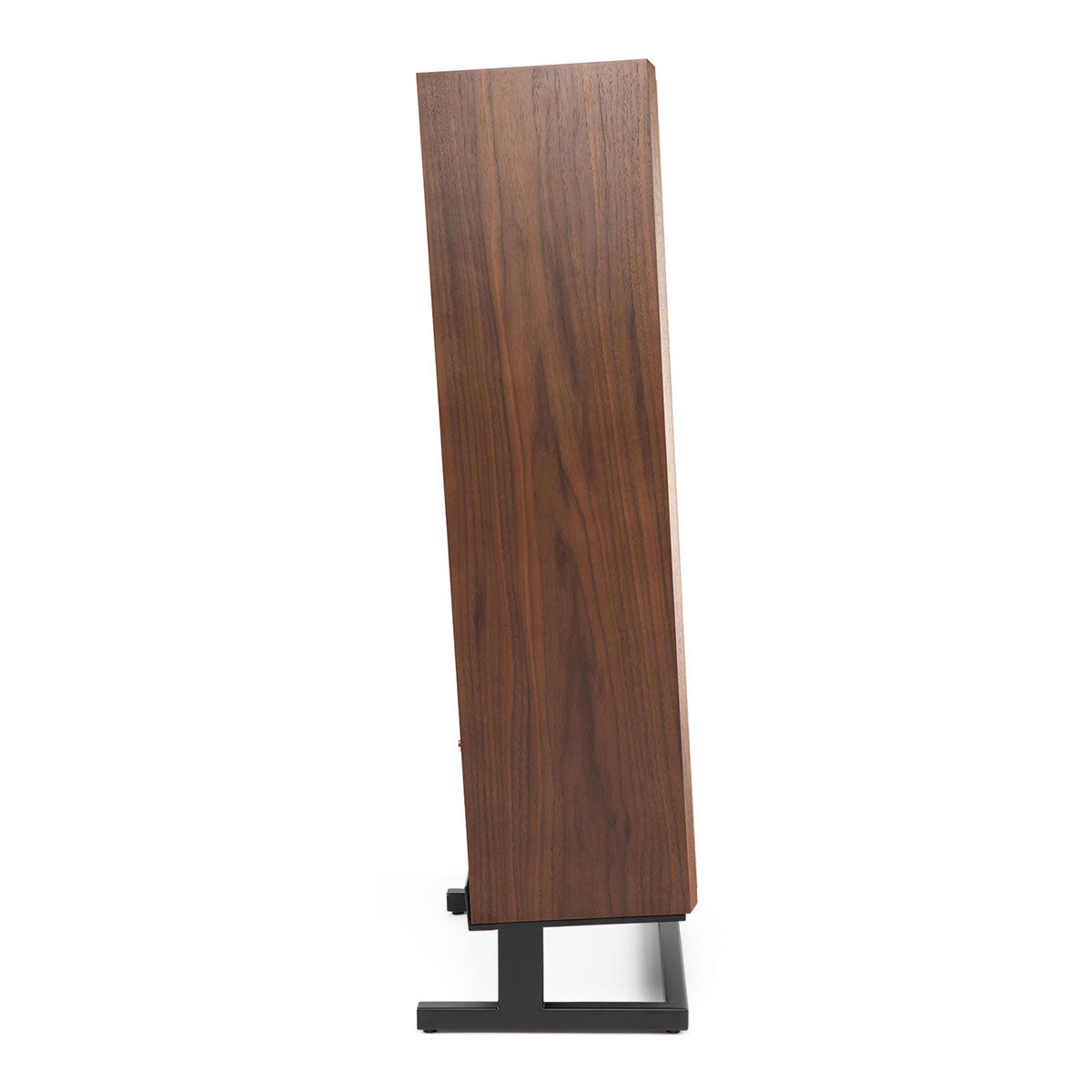 KLH Model Seven Loudspeakers - single walnut - profile view