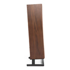 KLH Model Seven Loudspeakers - single walnut - profile view