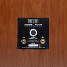 KLH Model Four Loudspeaker - single walnut - zoomed view of rear components