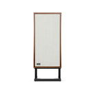 KLH Model Four Loudspeaker - single walnut with grille - front view