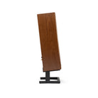 KLH Model Four Loudspeaker - single walnut - profile view
