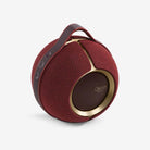 Devialet Mania HiFi Portable Smart Speaker - Opera Rouge rear view angled right and down