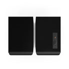Klipsch The Fives II Dolby Atmos 5.25" Powered Speakers - Pair - Ebony top view with grilles facing bottom
