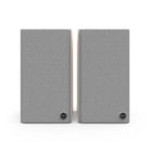 Klipsch The Fives II Dolby Atmos 5.25" Powered Speakers - Pair - Red oak front view with grille
