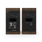 Klipsch The Nines II Dolby Atmos 8" Powered Speakers - Pair - Walnut rear view