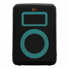 Klipsch Vegas Music City Series Party Speaker - front view with teal lights