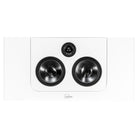 Lyngdorf LCR-2 On-Wall LCR Speaker - single white speaker front view without grille