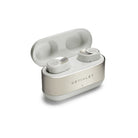 Devialet Gemini II True Wireless Earbuds - - Light Pearl - both earbuds in open case