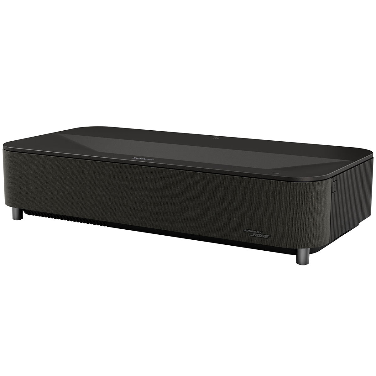 Epson Lifestudio Grand Plus Ultra Short Throw Projector black angled right front view